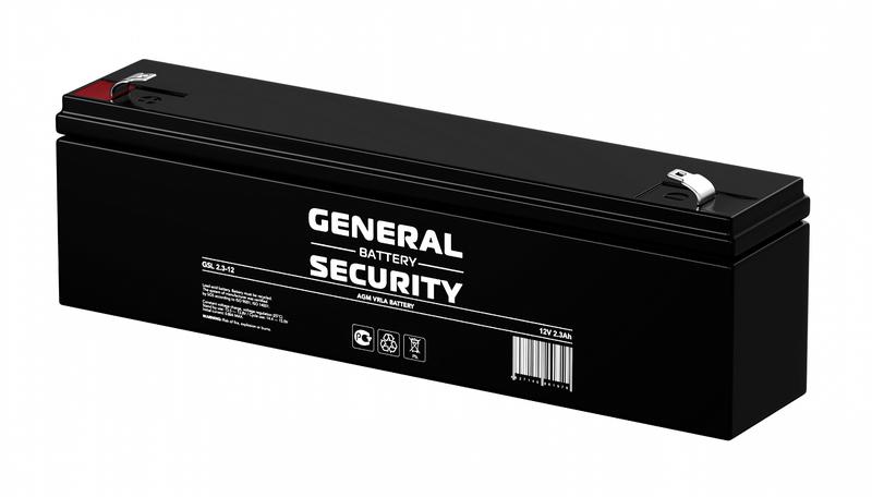 аккумулятор 12в 2.3а.ч general security gsl2.3-12 от BTSprom.by