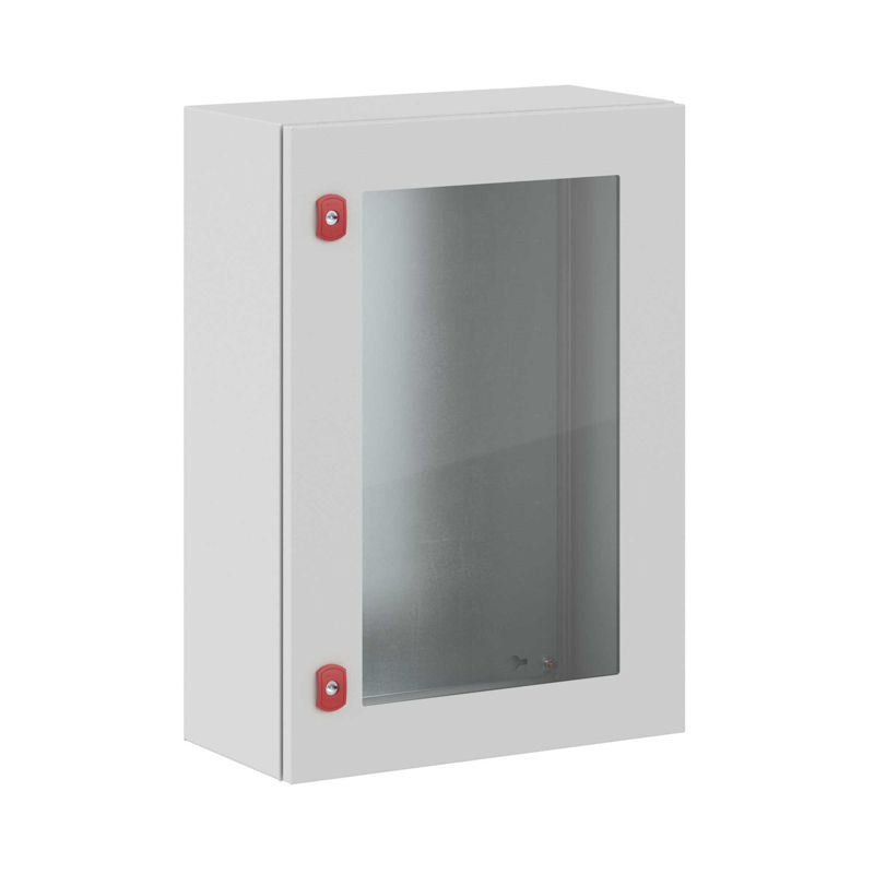 корпус навесной st 700х500х250мм ip66 с прозр. дверью с монтажн. платой без фланца dkc r5stx0759-f от BTSprom.by