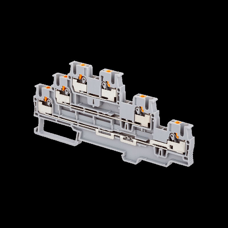 клемма push-in трехуровневая 2.5кв.мм mtp-tr2.5 овен 136790 от BTSprom.by