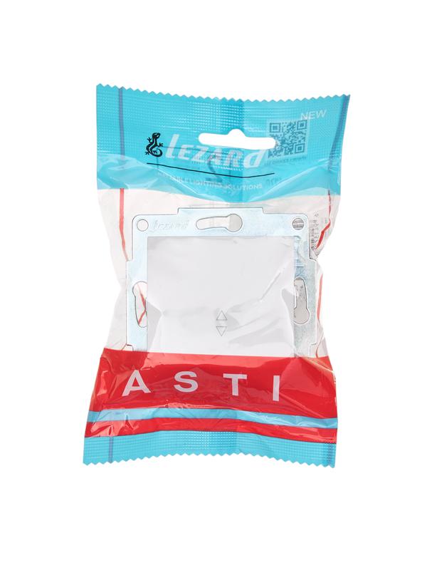  Переключатель проходной 1-кл. 1п СП ASTI 10А IP20 механизм бел. LEZARD 7081-0288-105 фото в каталоге от BTSprom.by