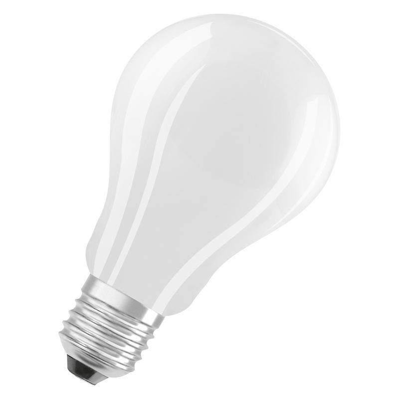 лампа светодиодная филаментная parathom cl a gl fr 150 non-dim 17w/840 17вт 4000к нейтр. бел. e27 2452лм a угол пучка 330град. 220-240в (замена 150вт) матов. стекло osram 4058075591851 от BTSprom.by