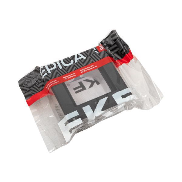  Рамка 1-м Эпика IP44 пластик черн. EKF UP1-FPB-01-44 фото в каталоге от BTSprom.by