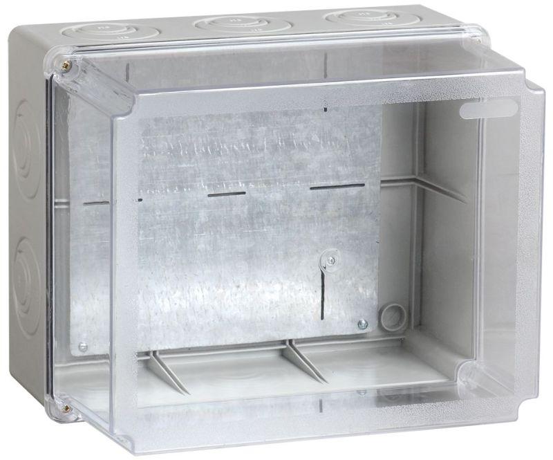 коробка распаячная оп 240х195х165 ip55 км41348 монт. плата iek uko10-240-195-165-k53-55 от BTSprom.by