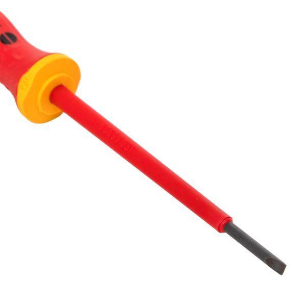  Отвертка Professional SL2.5х0.4мм VDE 1000В EKF sl-2.5-0.4-pro-in фото в каталоге от BTSprom.by