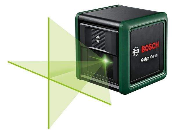 нивелир лазерный bosch quigo green со штативом в кор. (проекция: крест, до 12 м, +/- 0.60 мм/м, резьба 1/4") от BTSprom.by