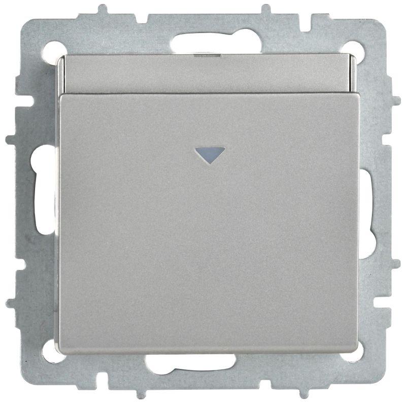  Выключатель карточный BRITE 30А ВС10-1-8-БрА механизм алюм. IEK BR-V11-0-10-K47 фото в каталоге от BTSprom.by