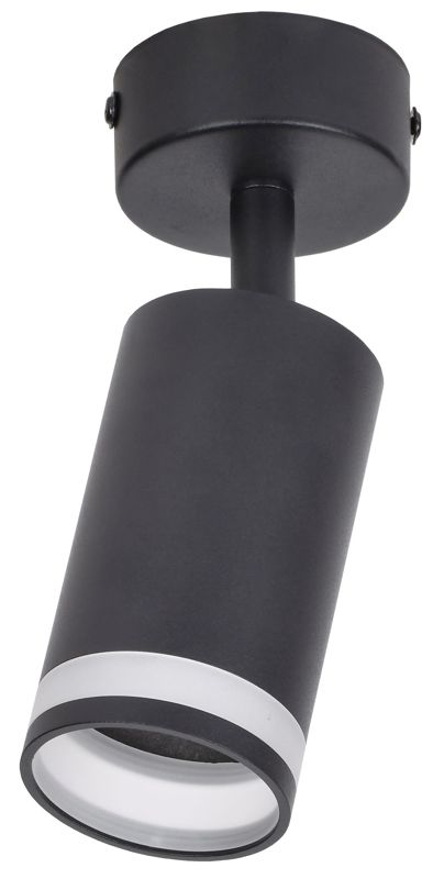 светильник 4006 gu10 настенно-потолочный черн. iek lt-usb0-4006-gu10-1-k02 от BTSprom.by