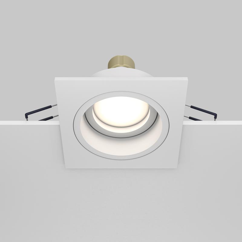  Светильник Atom 10Вт GU10 встраив. Maytoni DL026-2-01W фото в каталоге от BTSprom.by