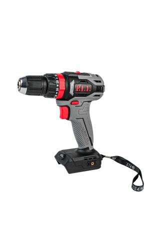 дрель ударная аккумуляторная бесщеточная psb20h-10b solo (20в 30нм патрон 10мм 2 ск коробка) p.i.t. psb20h-10b от BTSprom.by