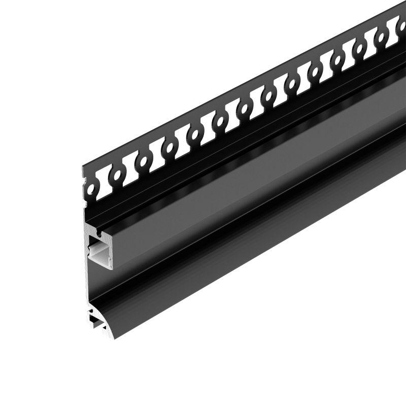 профиль plintus-fantom-l-2000 black алюм. l2000 arlight 041213 от BTSprom.by