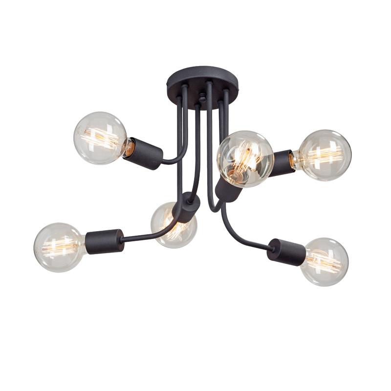 люстра 6xe27 макс. 40вт vitaluce v4960-1/6pl от BTSprom.by