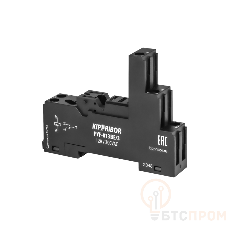  Колодка PYF-013BE/3 для реле твердотельного FSD ОВЕН 147202 фото в каталоге от BTSprom.by