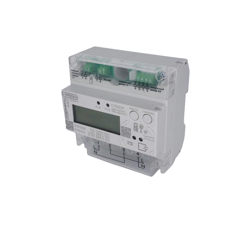 счетчик i-prom.1 (rs-485) 80а (ev) i-prom.1-3-1/2-m-r-y-y (ev) 1ф промэнерго 24003600000ev от BTSprom.by
