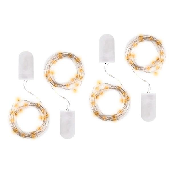 гирлянда dc-g05-20ys4 20led 2xcr2032(в компл.) желт. (уп.4шт) фаzа 5048034 от BTSprom.by
