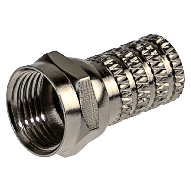  Набор разъемов антенных ТВ №5 (1 переходник 3 гнезда F; 3 F-разъема RG-6) Rexant 06-0032-A фото в каталоге от BTSprom.by