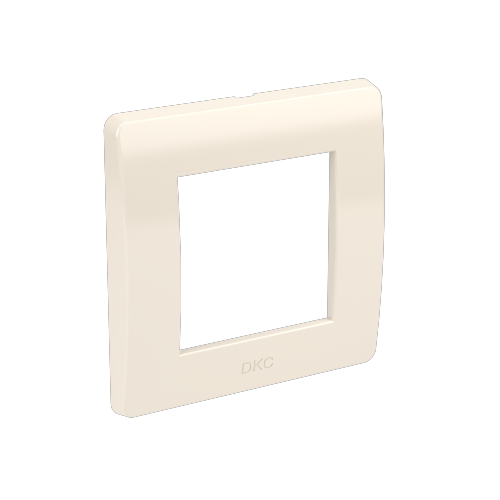 рамка 1-м 2мод. brava сл. кость ral9001 dkc 75010o от BTSprom.by