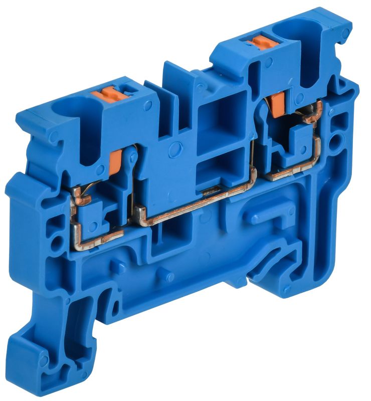 клемма пружинная push in cp 4кв.мм син. armafix iek af-ct20-00-k07-004 от BTSprom.by