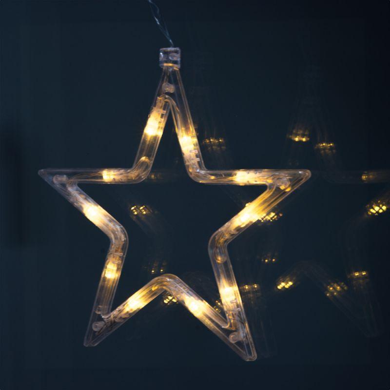 фигурка светодиодная "звезда 5-конечная" lgb-007 на подвесе с присоской camelion 16141 от BTSprom.by