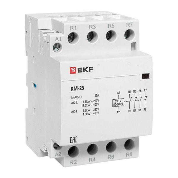 контактор модульный км 25а 4nc (3 мод.) proxima ekf km-3-25-04 от BTSprom.by