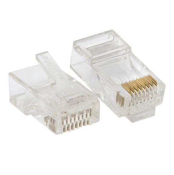 коннектор rj45 (8p8c) кат.6 неэкранир. 30мкд универс. (уп.20шт) teracom pro ekf trp-plug-6utp-20 от BTSprom.by