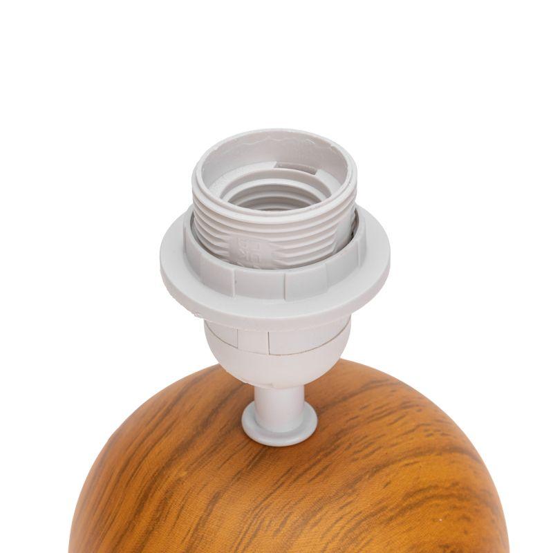  Светильник декоративный настольный Форте основание под дерево беж. абажур Rexant 603-1028 фото в каталоге от BTSprom.by