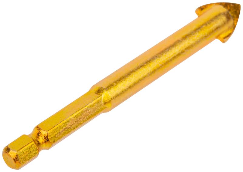  Сверло универсальное по кафелю стеклу керамограниту бетону кирпичу 12х85мм шестигранный U-хвостовик под биту КУРС 35187 фото в каталоге от BTSprom.by