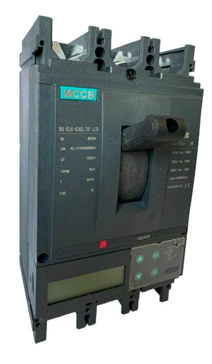  Выключатель автоматический MCCB BA-EL6-630L/3P 400А LCD (электронный Micrologic 5.0А ICU:50KA) ELTEC 1351400 фото в каталоге от BTSprom.by