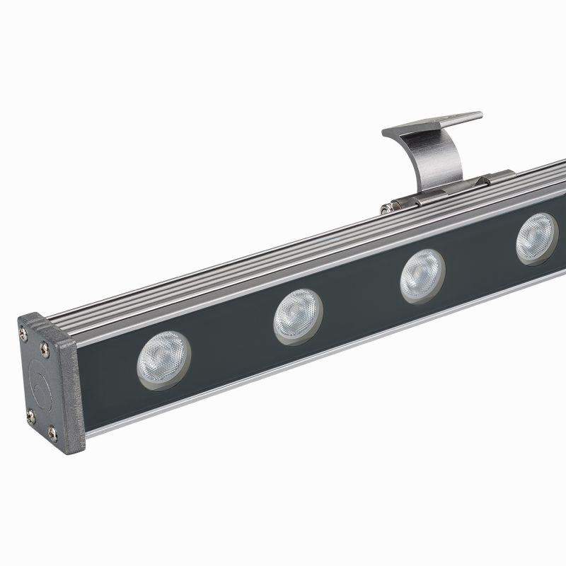 прожектор светодиодный ar-line-1000s-18w-24b rgb (grey 30 deg dmx512) (закрытый) arlight 023623 от BTSprom.by