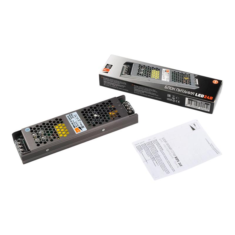  Блок питания для светодиодной ленты 240Вт 10А 24В IP20 BSPS метал. Pro+ JazzWay 5024250 фото в каталоге от BTSprom.by
