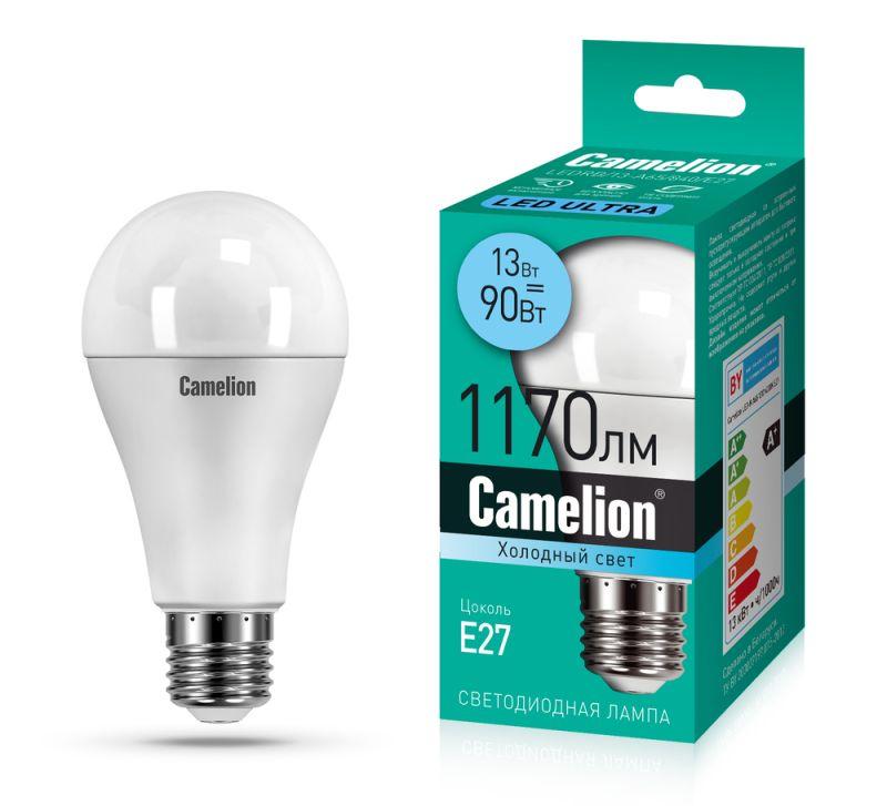 лампа светодиодная ledrb/13-a65/840/e27 13вт 220в led-m a60 4000к е27 camelion 15070 от BTSprom.by