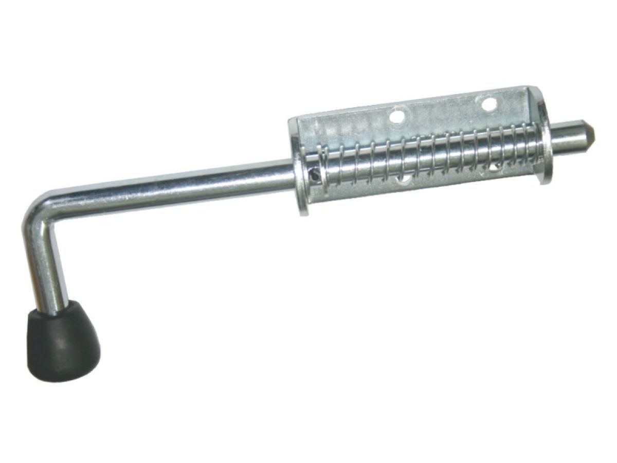 задвижка дверная  зд-10, белый цинк starfix smp-75896-1 от BTSprom.by