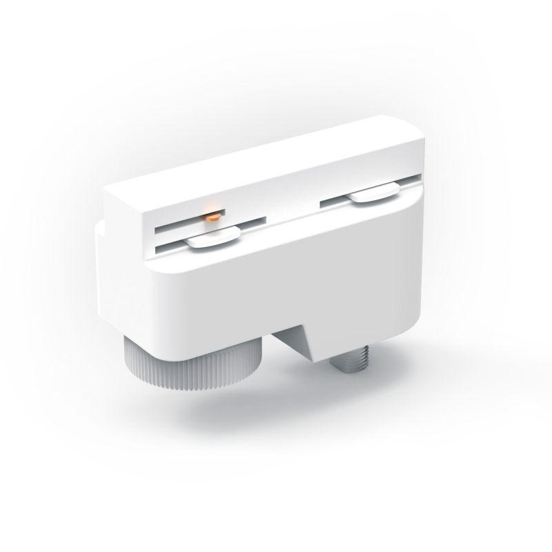  Адаптер универсальный Track однофазный для подключения светильника к трековой системе бел. GAUSS TR121 фото в каталоге от BTSprom.by