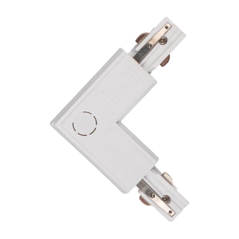аксессуар к шинопроводу трехфазному 3p ptr cl-wh out коннектор внешний pro+ бел. jazzway 5063136 от BTSprom.by