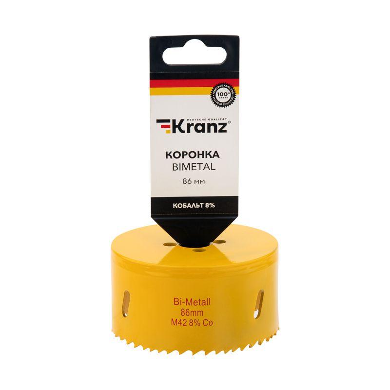  Коронка Bimetal 86мм Kranz KR-92-0241 фото в каталоге от BTSprom.by