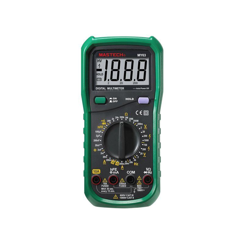 мультиметр универсальный my63n mastech 13-2051 от BTSprom.by