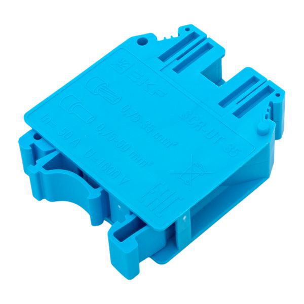  Колодка клеммная винтовая 35 UT син. EKF scr-ut-35-b фото в каталоге от BTSprom.by