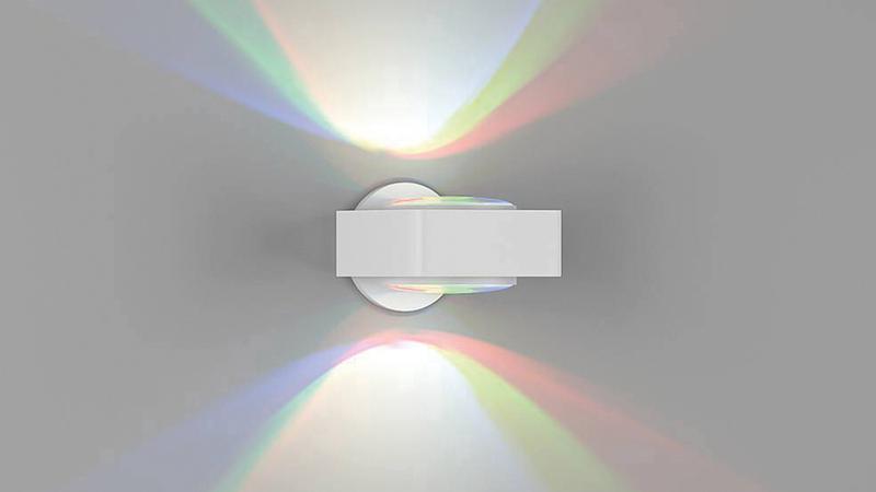 бра декоративное linsegw-1025-6-wh-rgb 6вт ip20 бел. designled 00-00003213 от BTSprom.by