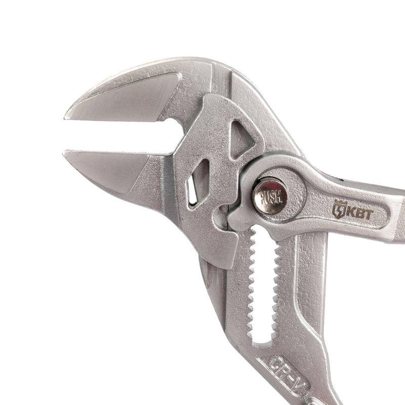  Клещи переставные-гаечный ключ "Профи" 180мм КВТ 82148 фото в каталоге от BTSprom.by