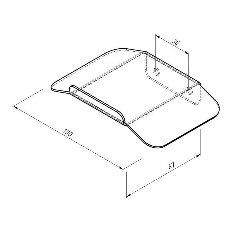  Держатель для наушников настенный бел. Rexant 38-0629 фото в каталоге от BTSprom.by
