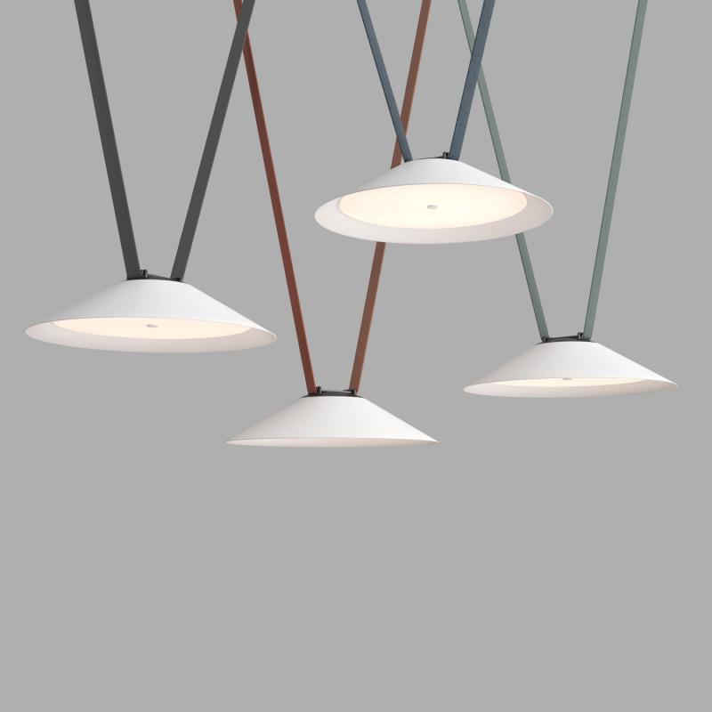  Светильник для трека-ремня Belty Flow 20Вт 4000К IP20 48В DC 300х71мм RA90 120град. со светодиодом алюм. бел. с черн. DENKIRS 723160 фото в каталоге от BTSprom.by