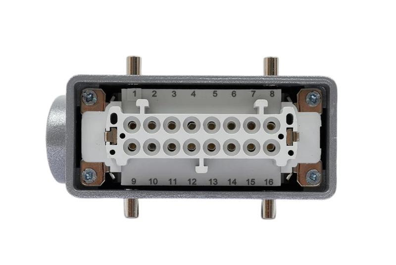  Розетка боковой ввод 16п 16А EMAS EBM16PU10 фото в каталоге от BTSprom.by