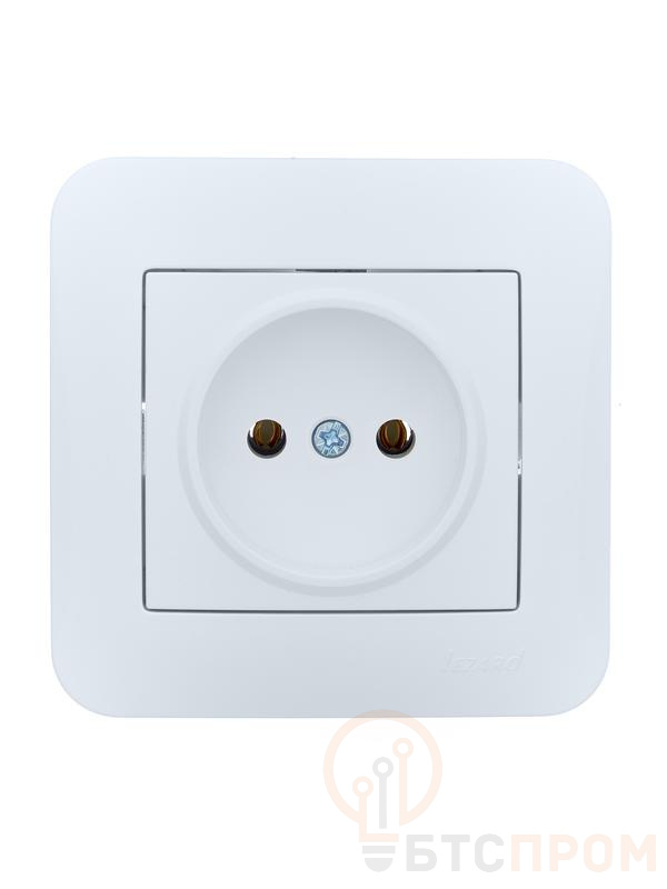 Розетка 1-м СП ASTI 16А IP20 без заземл. термопласт в сборе бел. LEZARD 7081-0202-121B фото в каталоге от BTSprom.by  Розетка 1-м СП ASTI 16А IP20 без заземл. термопласт в сборе бел. LEZARD 7081-0202-121B фото в каталоге от BTSprom.by