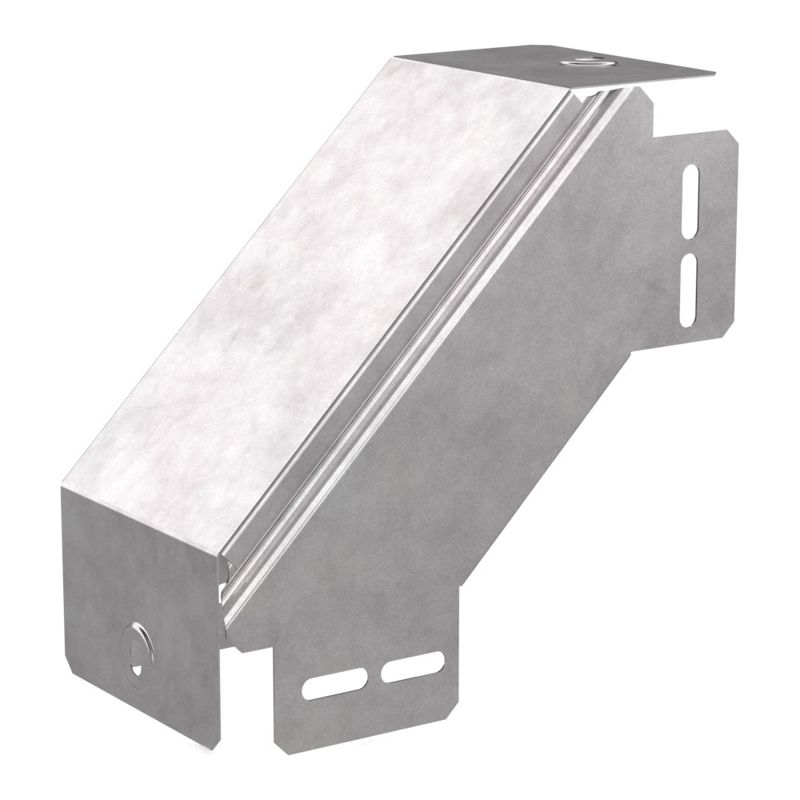 Угол для лотка вертикал. внешний 90град. 100х80 Стандарт с крышкой Промрукав PR16.0543 от BTSprom.by