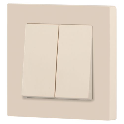  Переключатель 2-кл. СП Accent 6-107-02 10А IP20 250В AL/CU сл. кость Intro Б0063558 фото в каталоге от BTSprom.by