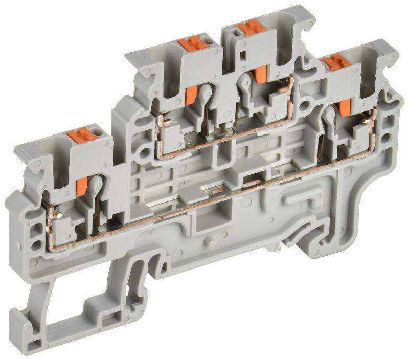 колодка клеммная cp-ml 2 ур. 2.5кв.мм сер. iek yct23-00-2-k03-002 от BTSprom.by