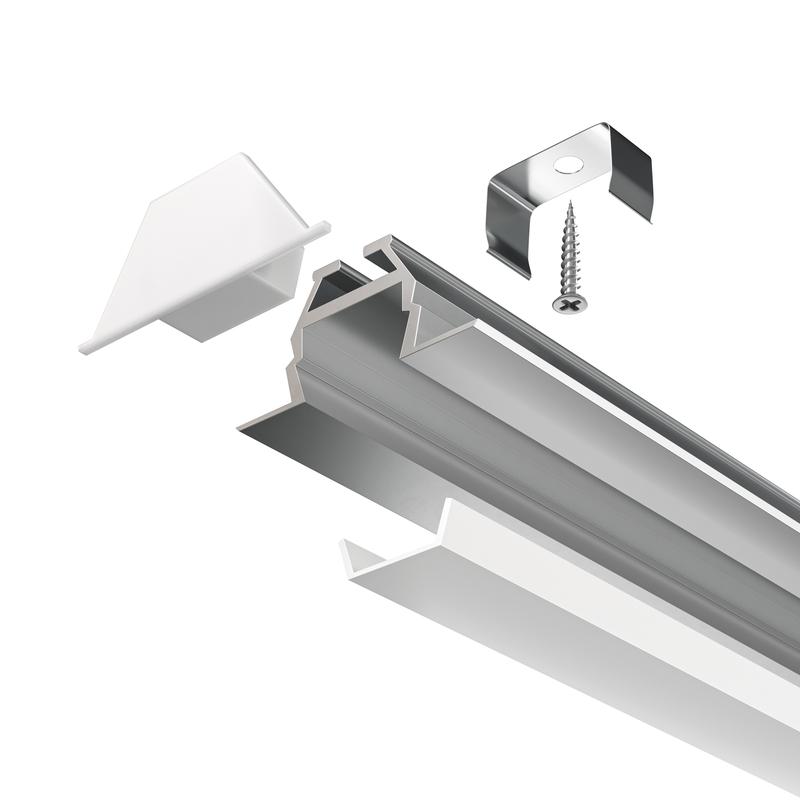  Профиль алюминиевый встраив. 30х10 Maytoni ALM010S-2M фото в каталоге от BTSprom.by