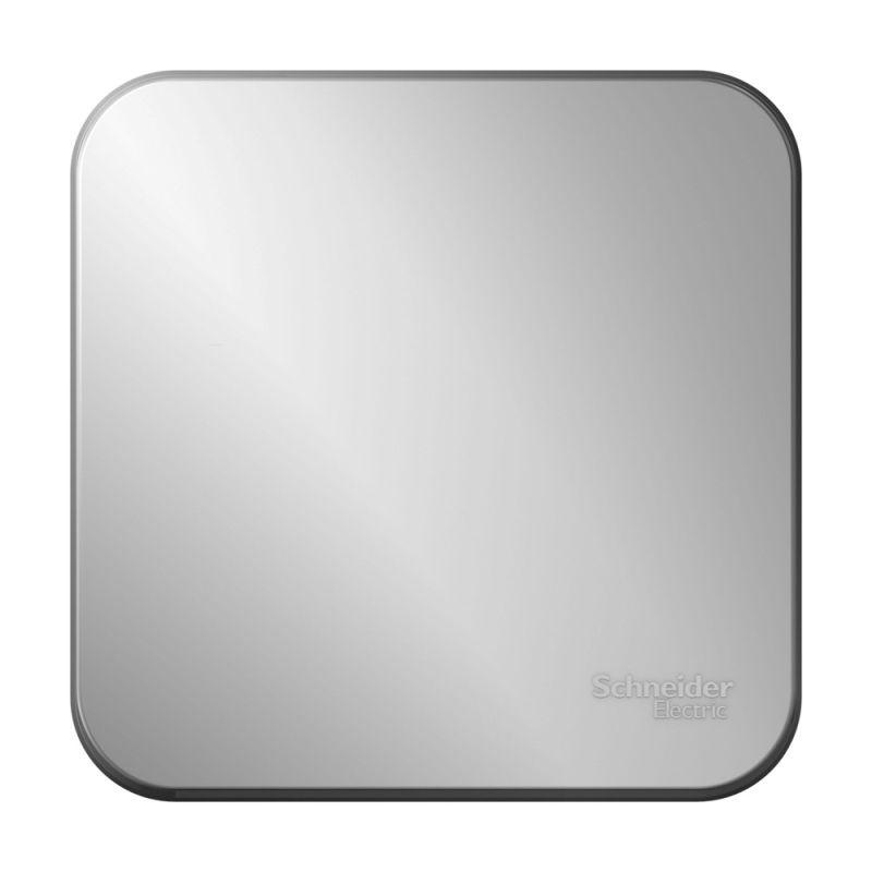 выключатель 1-кл. оп blanca 10а ip20 (сх. 1) 250в с изолир. пластиной алюм. se blnva101013 от BTSprom.by