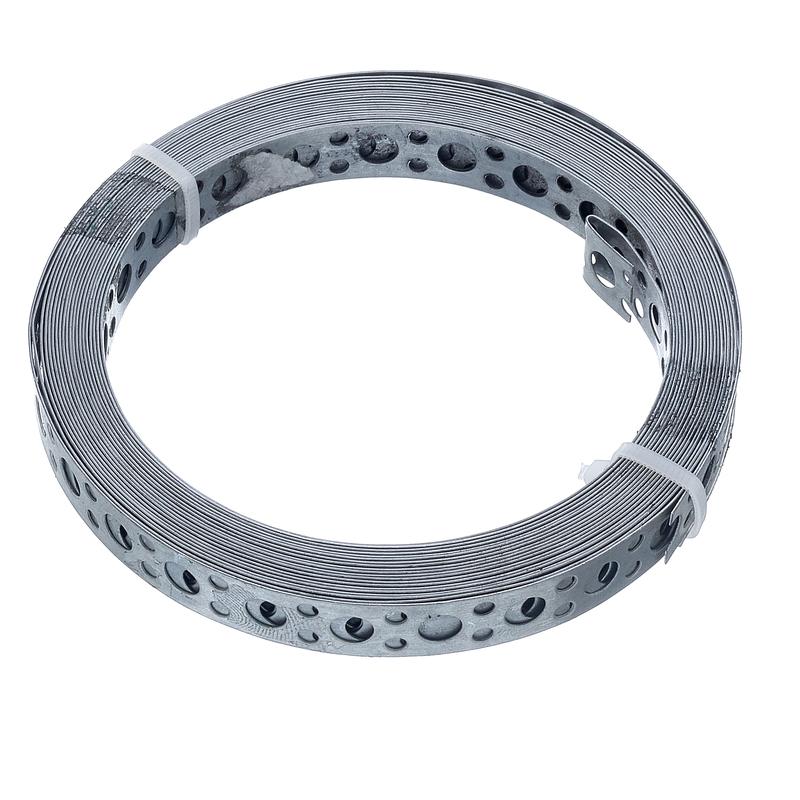 лента монтажная 0.55х20 прямая 5м цинк этикетка стройметиз 4520069 от BTSprom.by