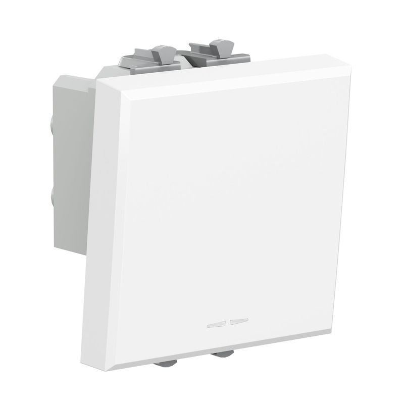  Выключатель модульный 1-кл. 2п 2мод. Avanti "Белое облако" 16А IP20 бел. DKC 4400222 фото в каталоге от BTSprom.by