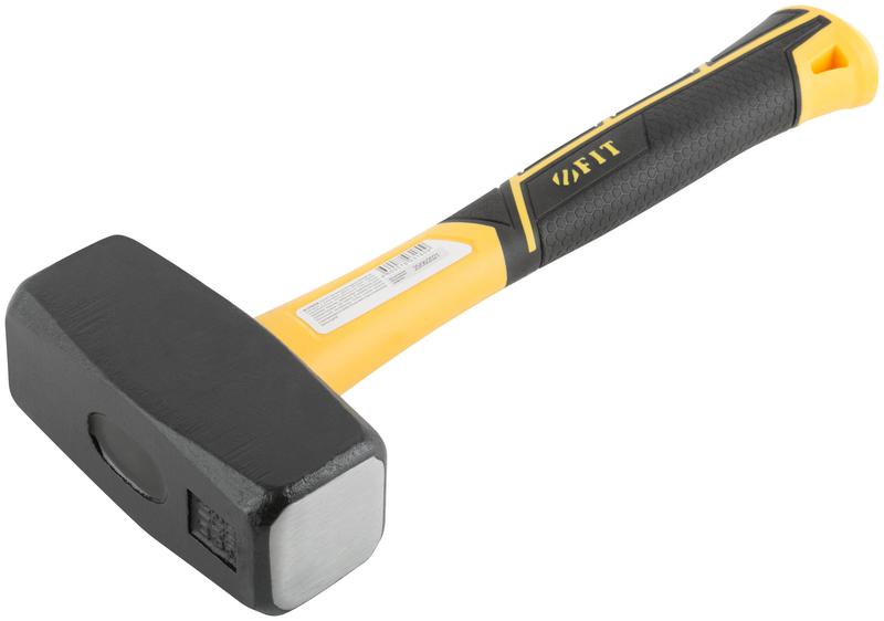  Кувалда кованая Профи 2кг фибергласовая усилен. ручка FIT 45226 фото в каталоге от BTSprom.by